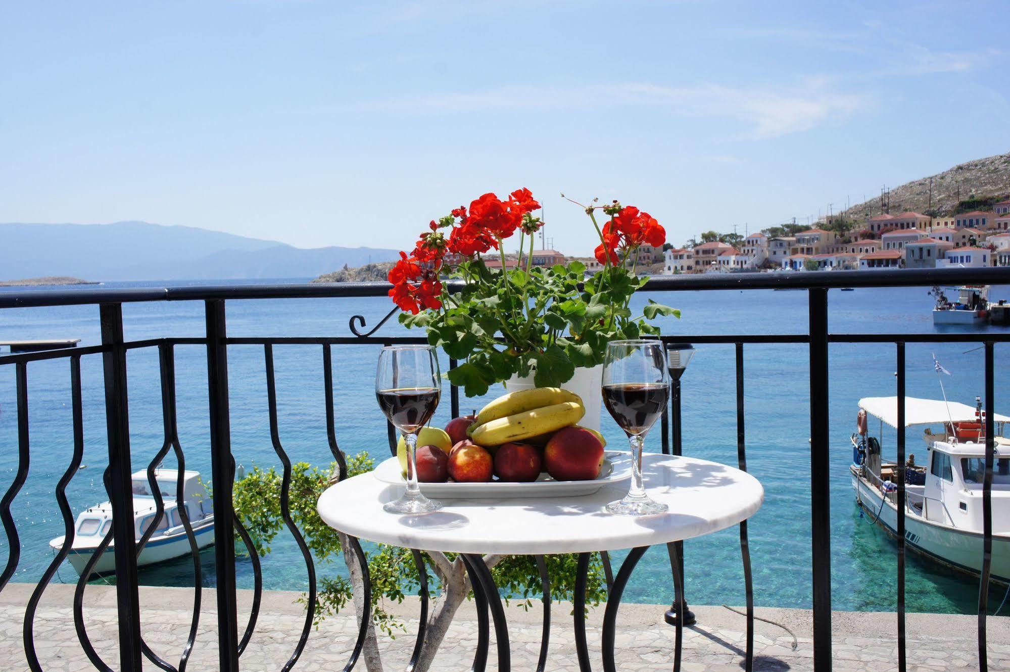 Aegean View Villas Chalki Town Extérieur photo