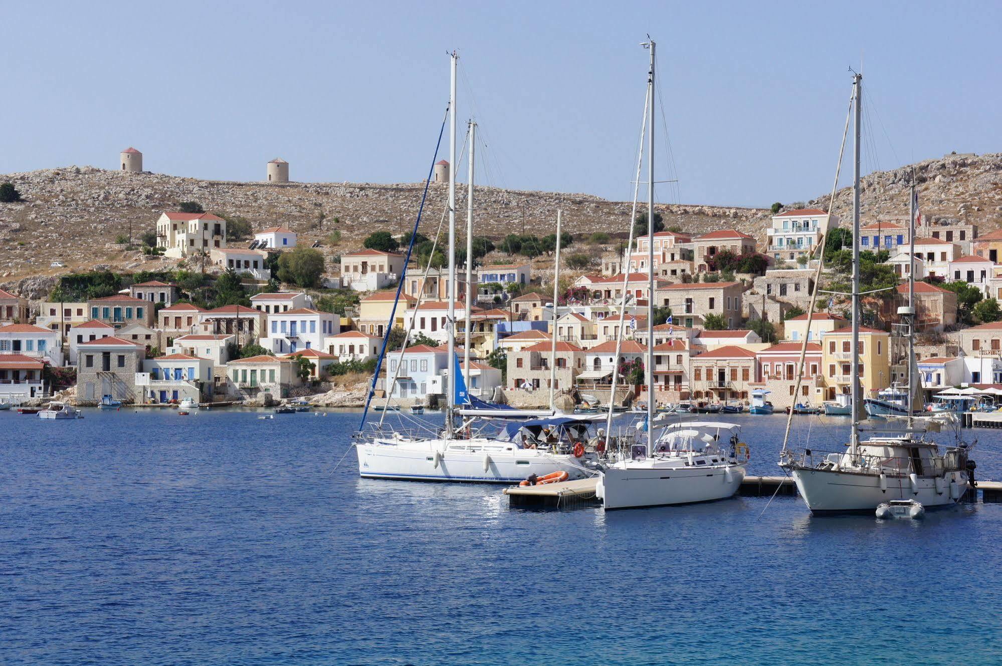Aegean View Villas Chalki Town Extérieur photo