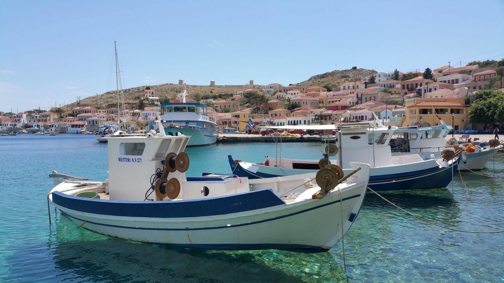 Aegean View Villas Chalki Town Extérieur photo