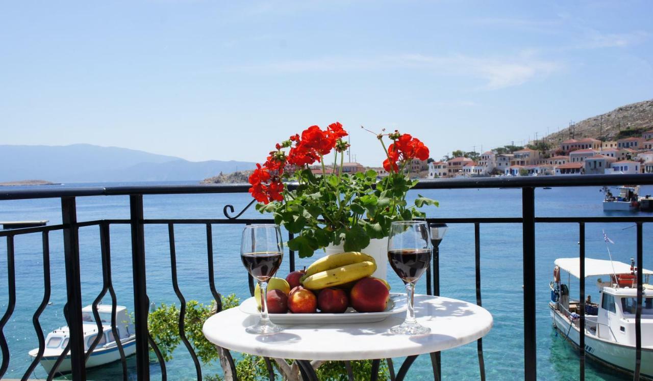 Aegean View Villas Chalki Town Extérieur photo