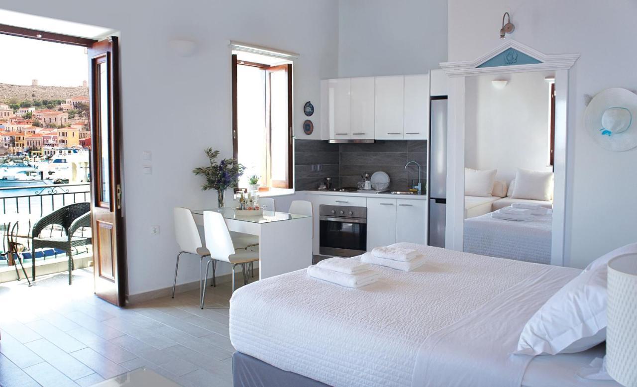 Aegean View Villas Chalki Town Extérieur photo